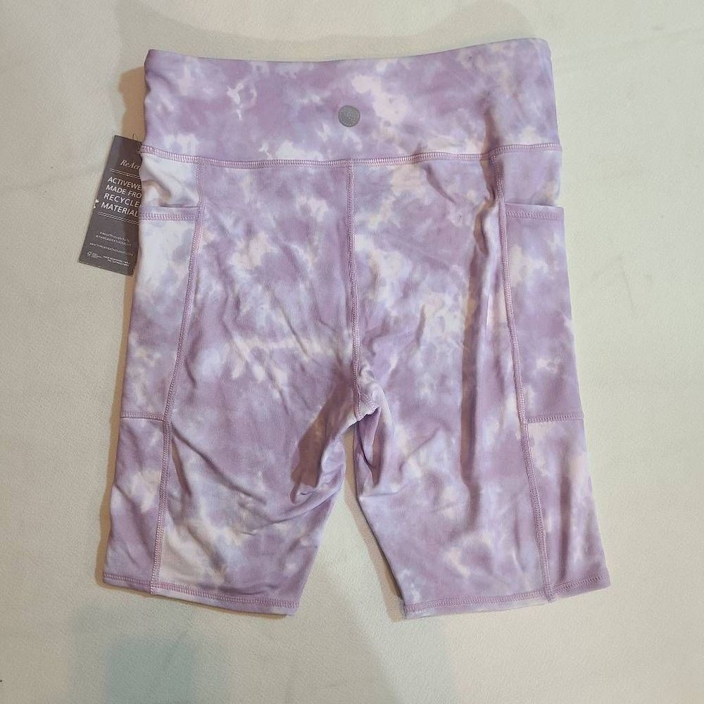 Thread 4 Thought Purple Tie‎ Die Shorts Size Medium - Picture 3 of 6